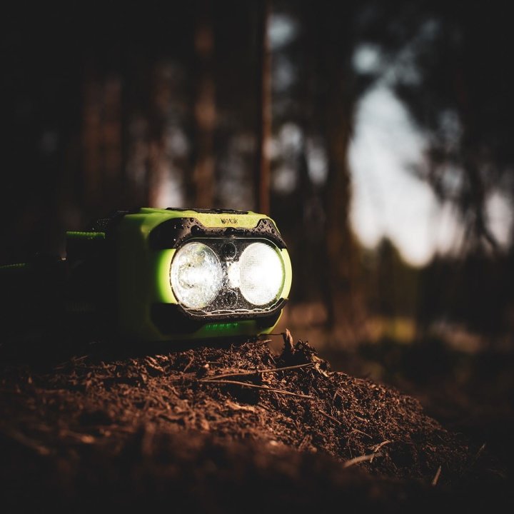 Latarka czołowa 600lm IP44 TwinBeam Pro Series VA0361 Vayox