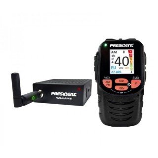 President William II ASC CB radio z bezprzewodowym mikrofonem