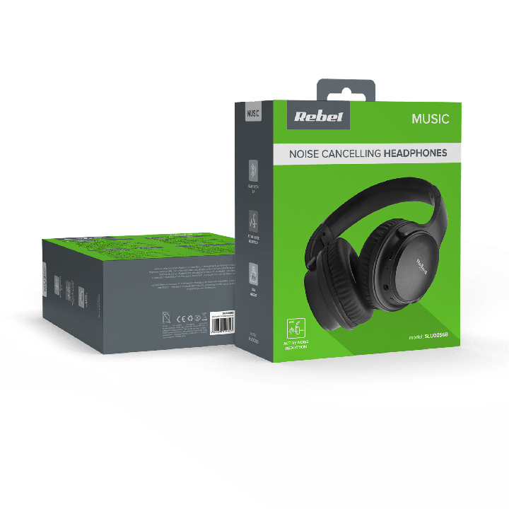 Słuchawki nagłowne ANC Rebel