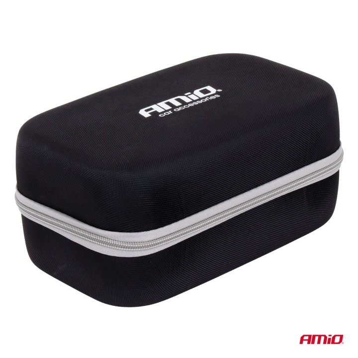 Urządzenie rozruchowe 4w1 booster powerbank kompresor latarka LED 12V 12Ah 1600A AMIO-04677