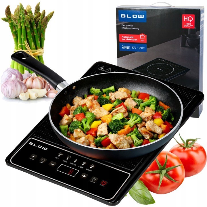 Kuchenka indukcyjna nastawna jednopalnikowa 2000W BLOW