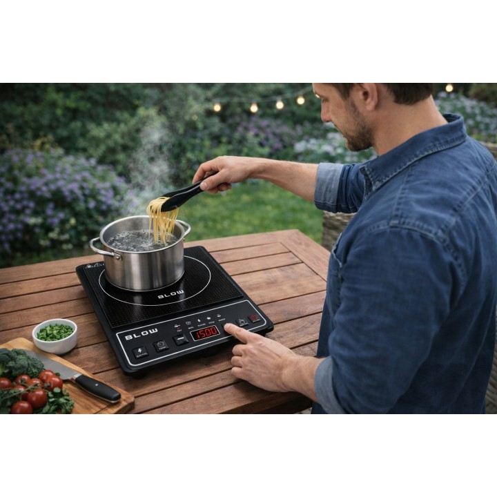 Kuchenka indukcyjna nastawna jednopalnikowa 2000W BLOW