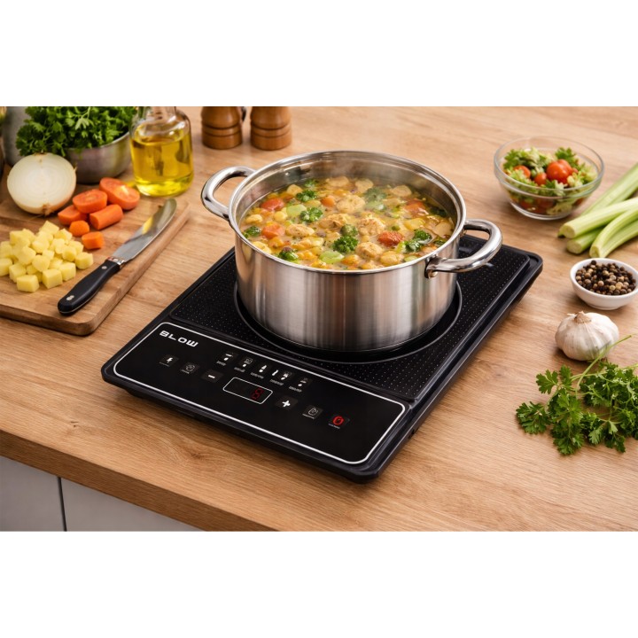 Kuchenka indukcyjna nastawna jednopalnikowa 2000W BLOW