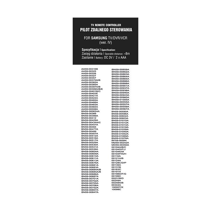 Pilot LCD SAMSUNG IV BLISTER