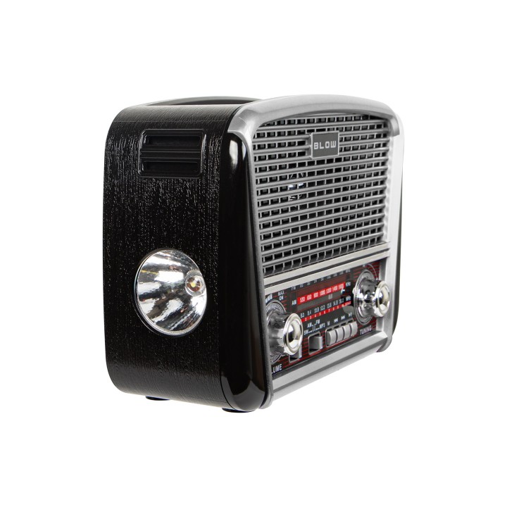 Radio przenośne analogowe AM/FM BT BLOW RA17 solarne srebrne