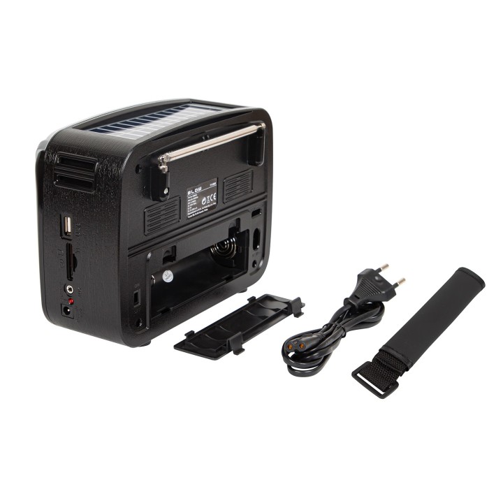 Radio przenośne analogowe AM/FM BT BLOW RA17 solarne srebrne