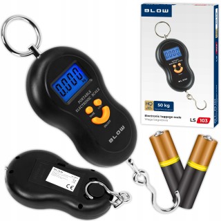 Waga bagażowa turystyczna hakowa LS103 50kg czarna