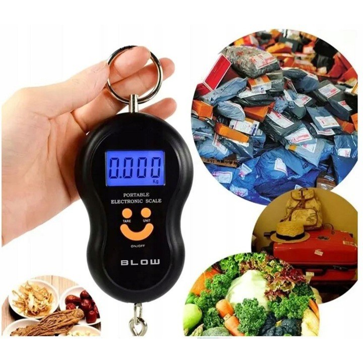 Waga bagażowa turystyczna hakowa LS103 50kg czarna