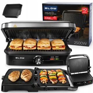 Grill elektryczny BLOW 2500W MasterGrill DUO