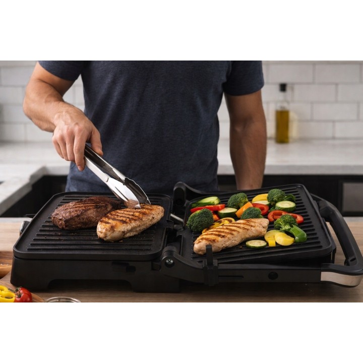 Grill elektryczny BLOW 2500W MasterGrill DUO