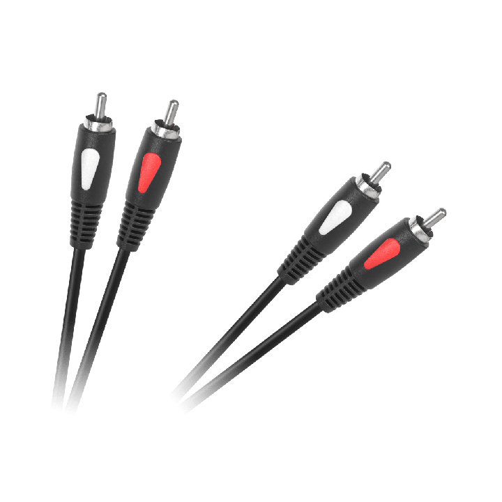 Kabel 2RCA-2RCA 1.0m Cabletech Eco-Line