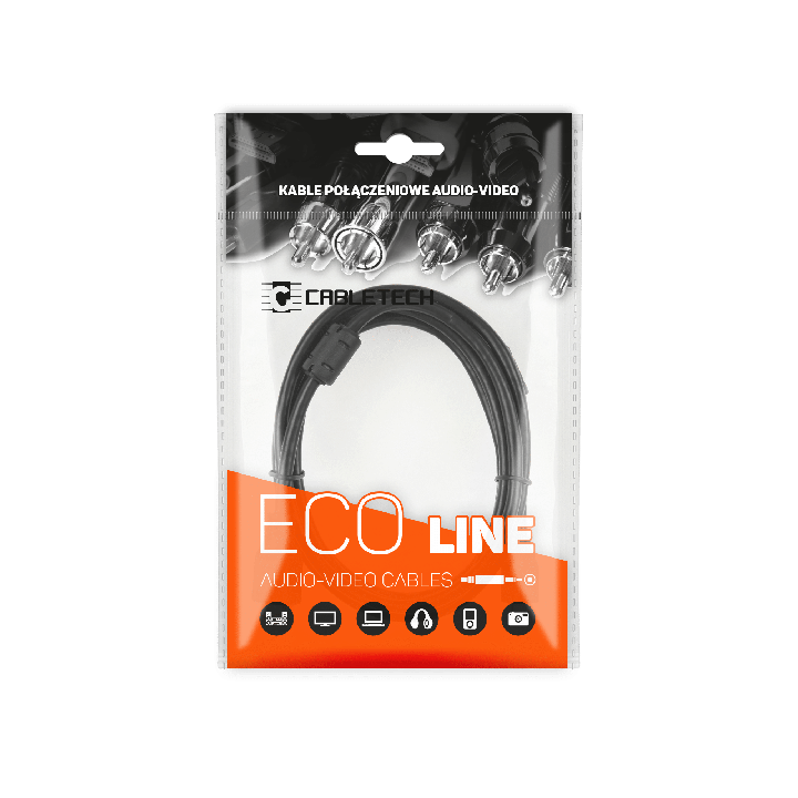 Kabel 2RCA-2RCA 1.0m Cabletech Eco-Line