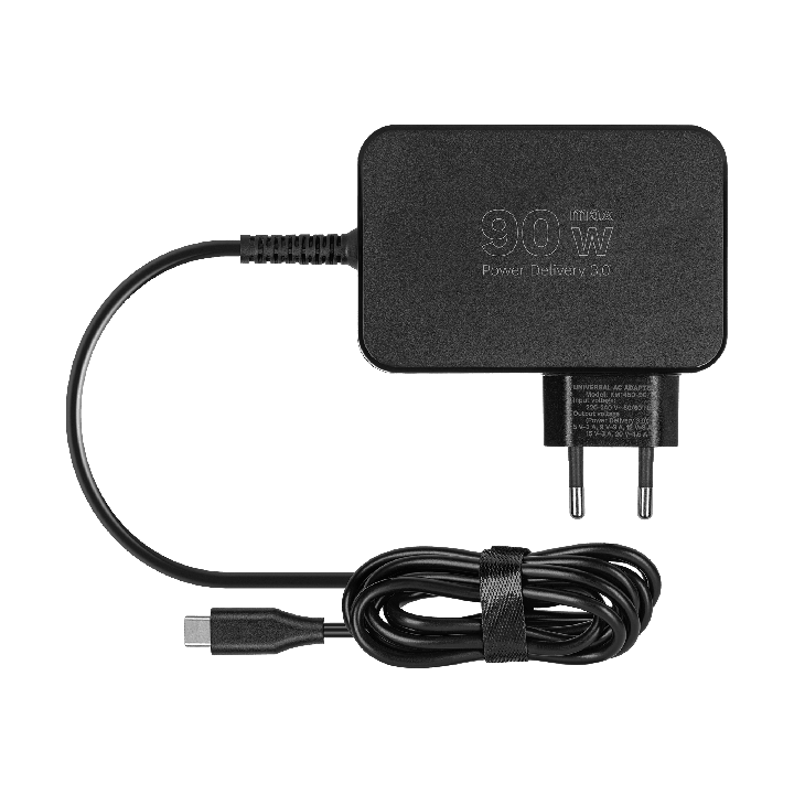 Zasilacz uniwersalny Kruger&Matz 90W z funkcją Power Delivery 7 końcówek