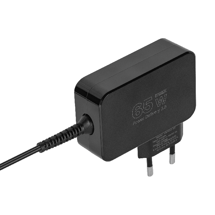 Zasilacz uniwersalny Kruger&Matz 65W z funkcją Power Delivery 7 końcówek