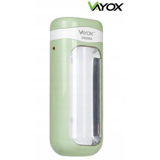 Latarka akumulatorowa LED 1W ze światłem bocznym VA0064 VAYOX