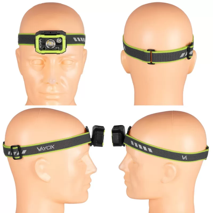 Latarka czołowa akumulatorowa CREE + SMD 750lm VA0187 Vayox