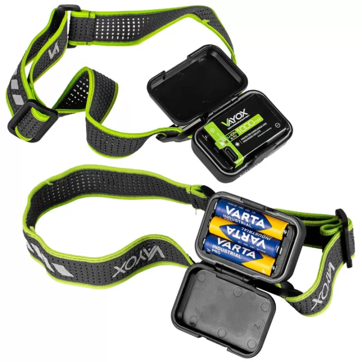 Latarka czołowa akumulatorowa ZOOM CREE + SMD 750lm VA0196 Vayox