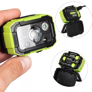 Latarka czołowa akumulatorowa DUAL HAMMER 500lm Pro Series VA0415 VAYOX