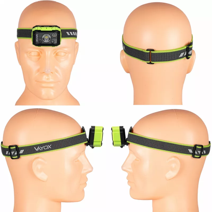 Latarka czołowa akumulatorowa DUAL HAMMER 500lm Pro Series VA0415 VAYOX