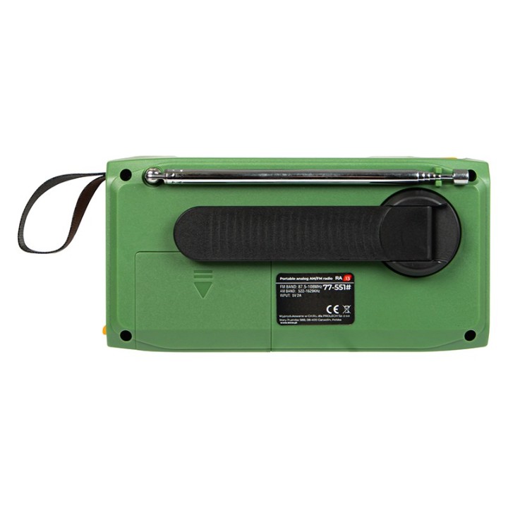 Radio przenośne analogowe AM/FM BLOW RA13 solarne dynamo