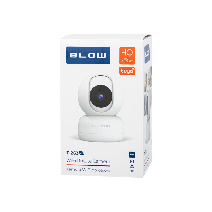 Kamera BLOW WiFi 3MP T-263 V2 Tuya obrotowa niania