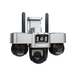 Kamera BLOW WiFi 3 obiektywy obracane 6MP V-BP36 czarna