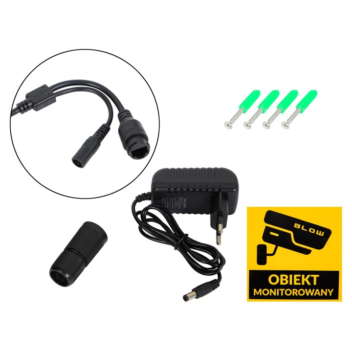 Kamera BLOW 4G PTZ 3MP+3MP V-PT62 dwuobiektywowa obrotowa