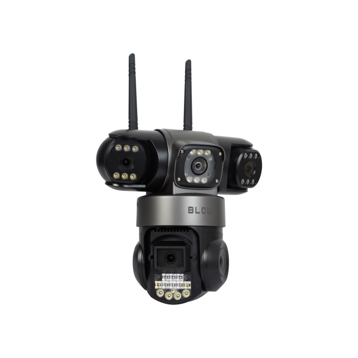 Kamera BLOW WiFi 3 obiektywy 6MP V380 czarna
