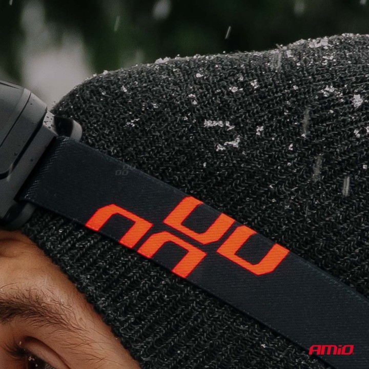 Latarka czołowa akumulatorowa z czujnikiem ruchu COB 1800mAh (BATT)