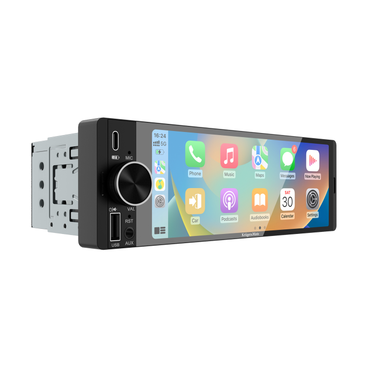Radio samochodowe Kruger&Matz KM2016 CarPlay/AndroidAuto