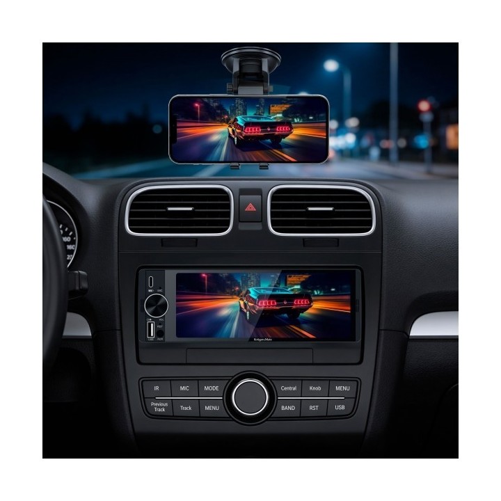 Radio samochodowe Kruger&Matz KM2016 CarPlay/AndroidAuto