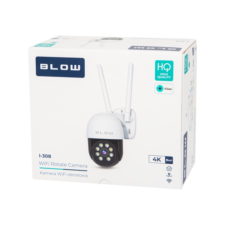 Kamera BLOW WiFi 8MP I-308 ICSEE Obrotowa PTZ