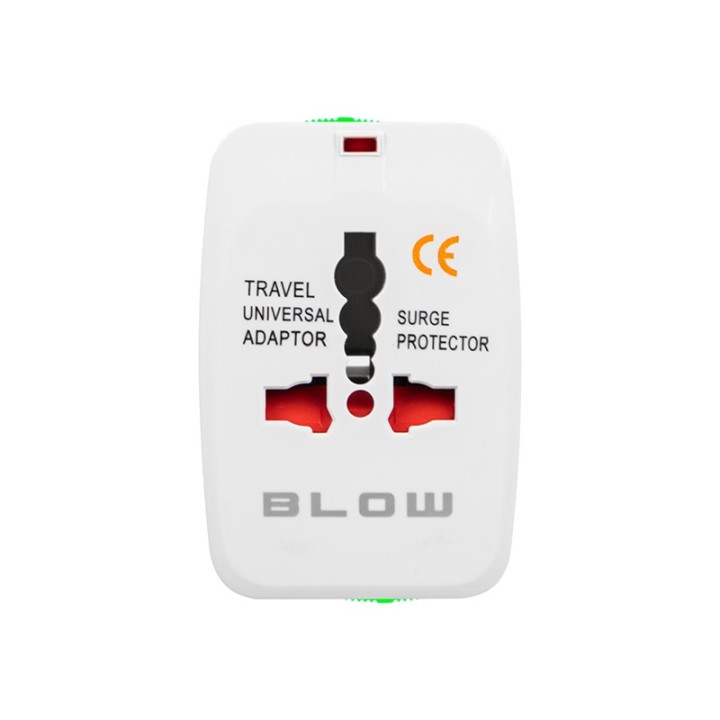 Wtyk sieciowy uniwersalny/EUROPE biały