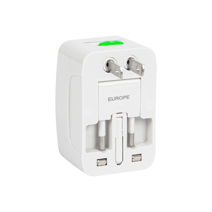 Wtyk sieciowy uniwersalny/EUROPE biały