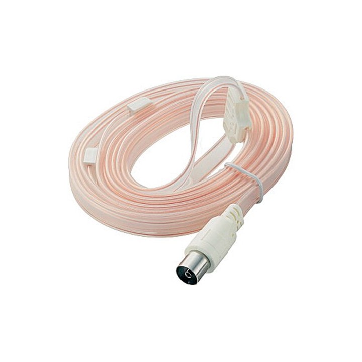 Antena radiowa DAB FM elastyczna kabel Goobay 1,75m biała