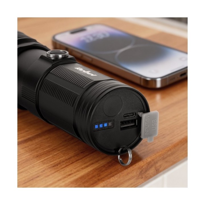 Latarka akumulatorowa dużej mocy (20W)