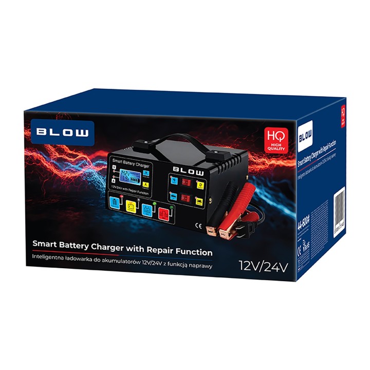 Prostownik automatyczny 12V/24V BLOW