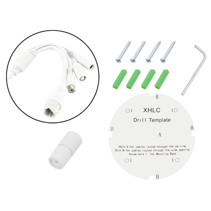 Kamera BLOW IP 5MP WiFi 3,6 mm Slot SD H.265 25mIR