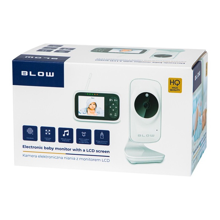 Kamera BLOW elektroniczna niania z monitorem 3,2" LCD