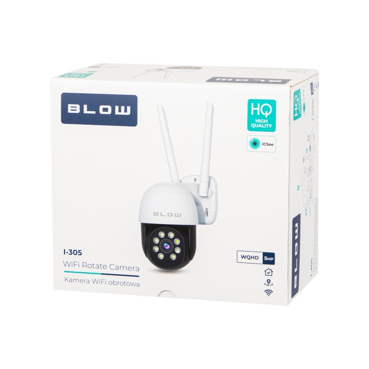 Kamera BLOW WiFi 5MP I-305 ICSEE Obrotowa PTZ