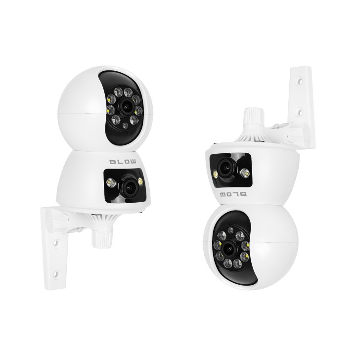 Kamera BLOW WiFi dwuobiektywowa 3MP+3MP T-266 Tuya obrotowa niania