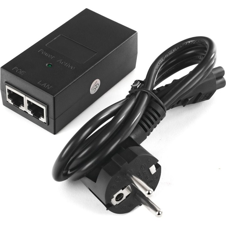 Zasilacz Injector pasywny PoE / PoE 48V 24W 10/100Mbps Cudy POE48-24W