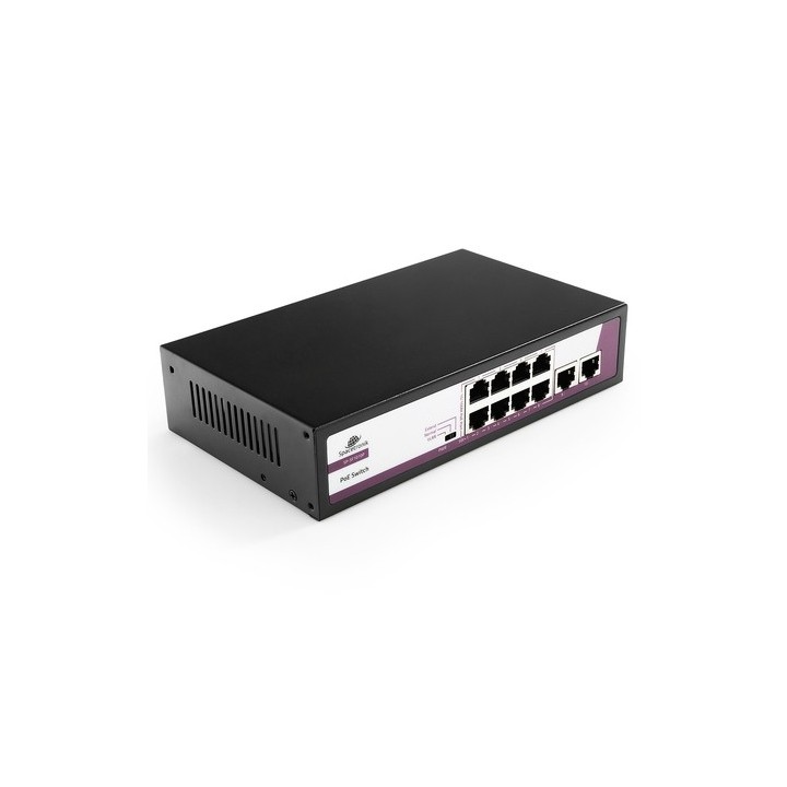 SWITCH 10-portowy 100Mbps POE 120W SP-SF1010P