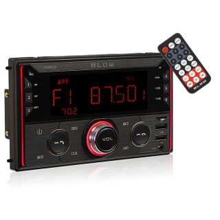 Radio BLOW AVH-9620 2DIN RDS RGB MP3/USB/micro SD/BLUETOOTH