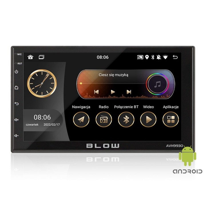 Radio BLOW AVH-9930 2DIN 7" GPS Android