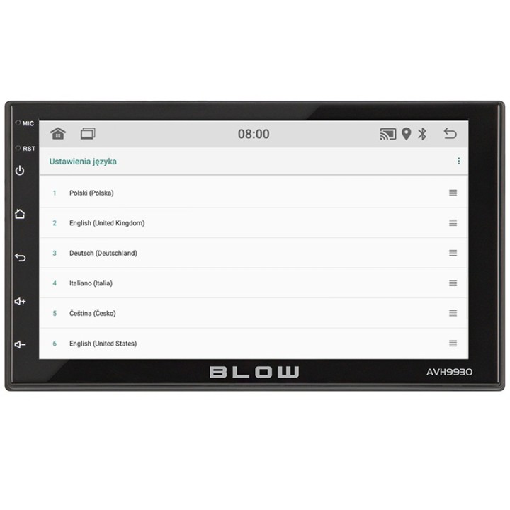 Radio BLOW AVH-9930 2DIN 7" GPS Android