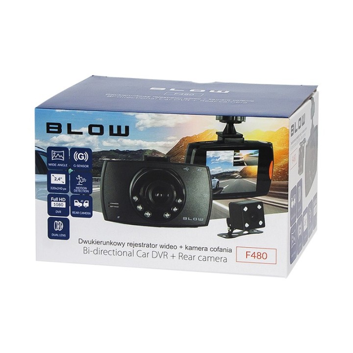 Rejestrator video BLACKBOX DVR F480BLOW`