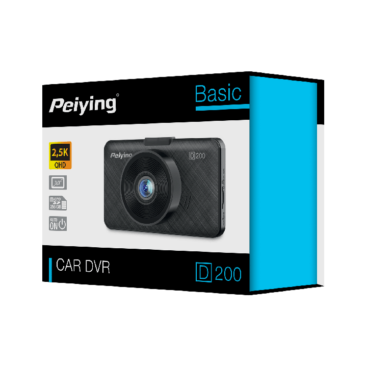 Rejestrator samochodowy Peiying Basic D200 2.5K