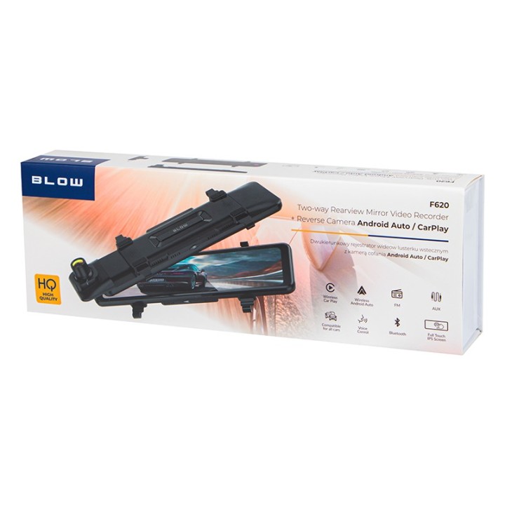 Rejestrator video BLACKBOX DVR F620 BLOW Lusterko