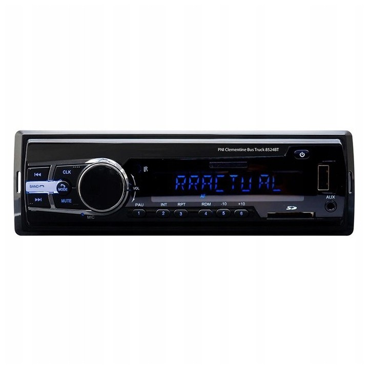 PNI Clementine 8524BT radio samochodowe FM, MP3, bluetooth, pilot - zasilanie 12/24V